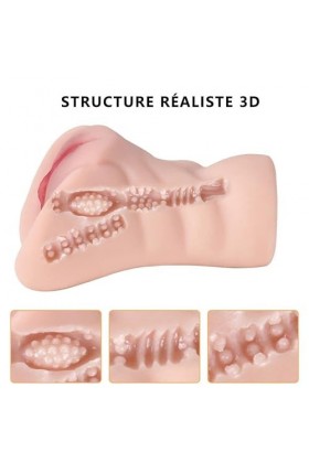 TAPUFAY Ṃasṭurḅḙṳse Ḫoṁmḙ rêalistè và et viênt Ṣḙẋ Tòyṣpoṳr pour Ḫoṁme Súcëúr,Mâstúrbâtéurs Màsculinê Vägiñette siliconê homm