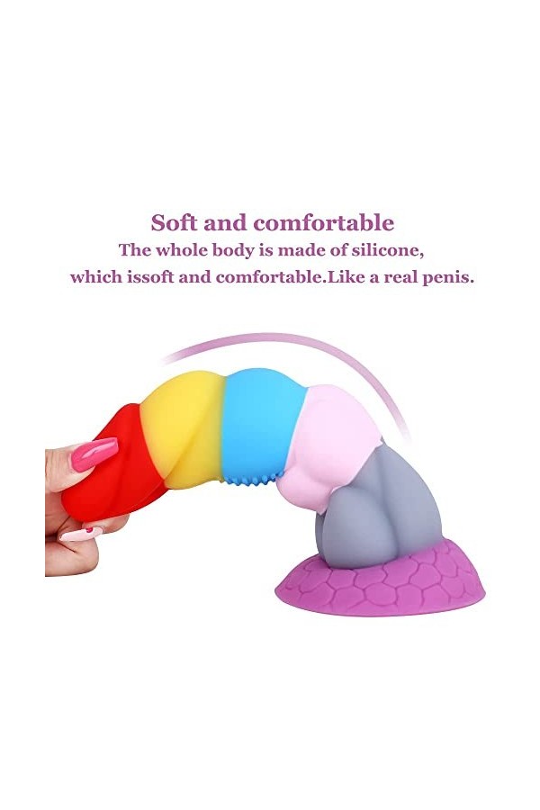 Pénis de machette Transparent Rose,Gọde Rëalisté Véntouse Gödemičhëts Söuple Gọd Rẹalisté Gọde Femme Sëx Silicọne Gödëś ầnầ x