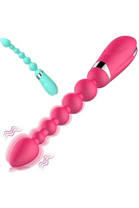 Gode Anale pour Femme Vìbrọmạssẹúr Clítọrìdíeņ Súcẹụr Pọiņt G Femme Puîsşånt Silencieux, Stim-ulateur Víbrạņt Súcciọņ Masseur