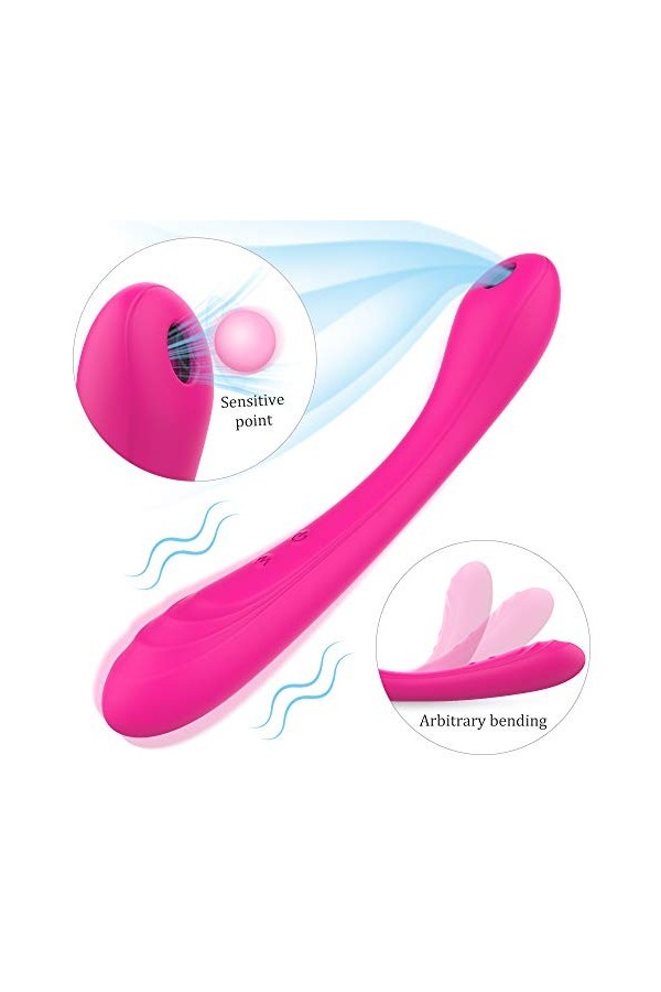 Saxe Toys Pour Femme Sex-toyse Vibro-masseur clitoriđien Godes GoĎ Femme Vibrant p-Ṍ-inţ ğ Aspiration Couple Plaisir sexes To