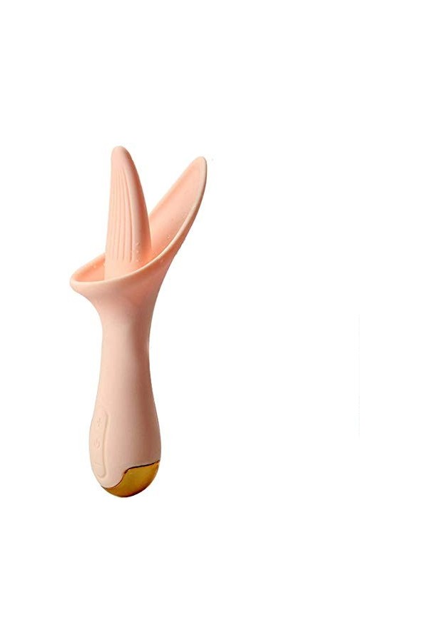 Vibrateur de Langue Léchant clitoridien Suceur Stimulateur Point g et Sein Puissant Silencieux Sextoyse Plaisir Femme Couple