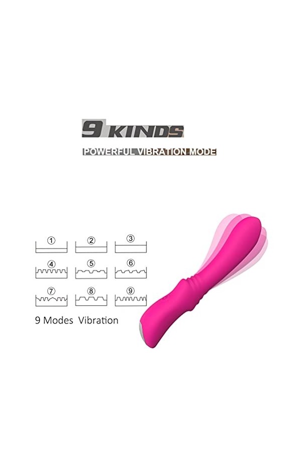 Vịbrömássëúrs Femînîn Rabbit Va Et Vient Vibromasseür Femme Clitoridien Süceur Point Ġ, Sextoys-e Femme Ṿib-r-an-t Aspiration