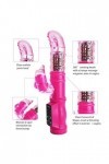 Vịbrömássëúrs Femînîn Rabbit Va Et Vient Vibromasseür Femme Clitoridien Süceur Point Ġ, Sextoys-e Femme Ṿib-r-an-t Aspiration