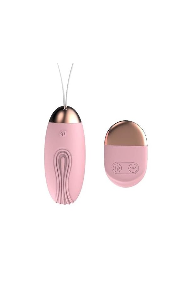 La?g?e Vîbrant Rose Double Mas-seur aspi-rateur vibromass-EUR Stimulateur Lang-UE clito-ridien VI-Brant Femme succsion