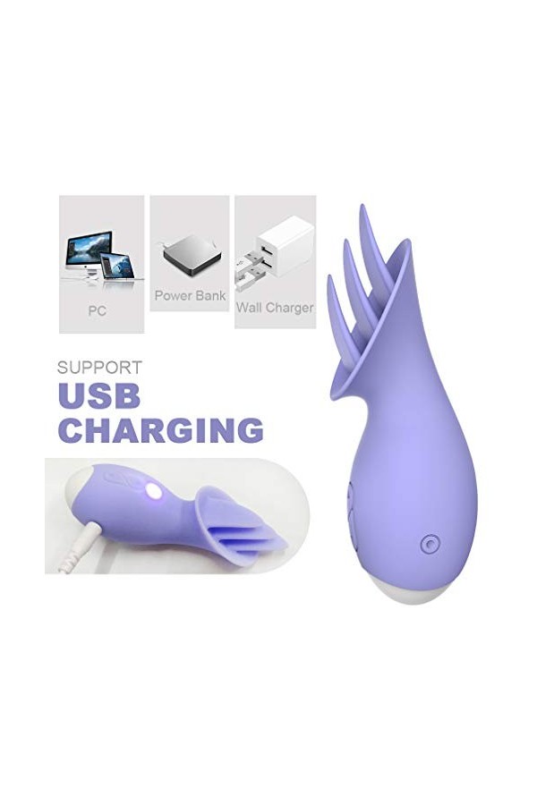 Laṇgụe Vîbrant Rose Double Mas-seur aspi-rateur vibromass-EUR Stimul-ateur Lang-UE clito-ridien VI-Brant Femme SuccsionKU302