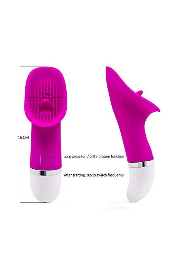 Double Mas-seur aspi-rateur vibromass-EUR Stimul-ateur Lang-UE clito-ridien VI-Brant Femme SUCC-ION vibromas-seurs,vibrateurs