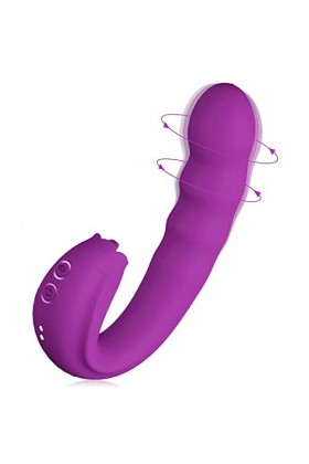 Jouets sucer clitoridienne pour Les Femmes Licker jouets pour Les Femmes Jouetavec la Langue et sucer Lèche orale vibrent Lan