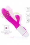 Rabbit Vibrateur De Clitoris M-asseur portable,Femme Go-des Vibrant Femme Realiste Point g Clit-orid-ien,Vibr-ant Vibro-mass-
