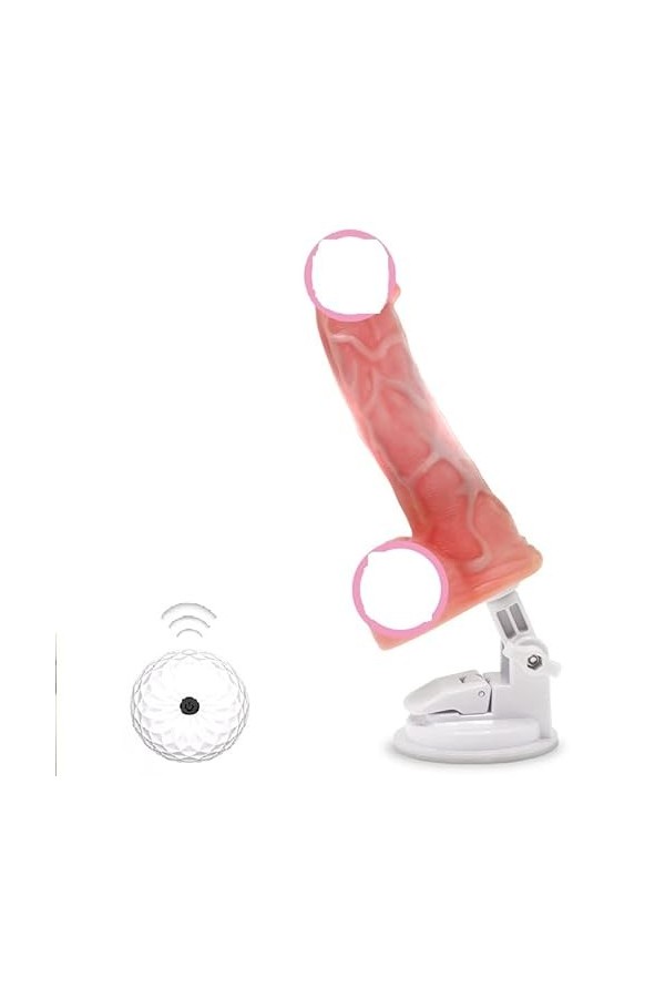 Gode Realiste Chair Lông Gode Pòrtable Gode Realiste Femme Sex Matériau en Verre,Doux et Facile à Transporter -Dg08 gode femm