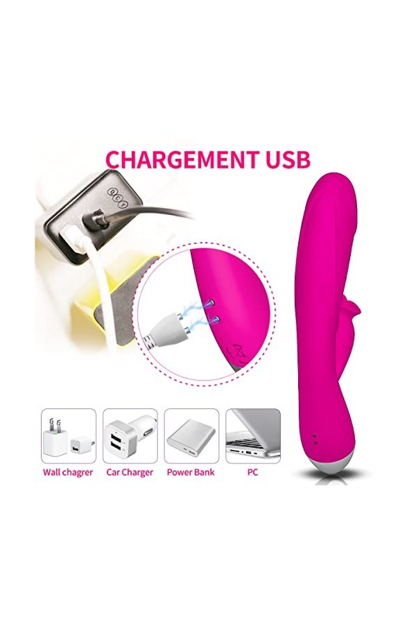 Masseur sans fil, Chargement USB, Réglage de létanchéité，Massage sans fil 2023.7.21, FP000102 mode