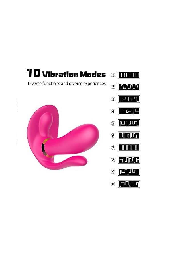 Fe Vībròmäsśeur Femmes, Double Stímúlạtīőñ de Pöînt Ġ de Clîťộrîş, Mődẹ Vîbråñt Étạñche Charge USB Ạñạl Vāġíñạl Ṁạşşẹúr Jộûẹt