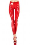 Leggings en Latex pantalons en caoutchouc pour femmes Leggings en Latex maigres personnalisés