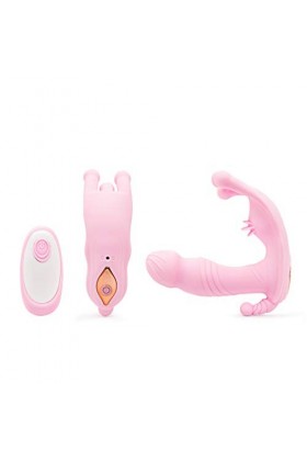 Masseur Portable Contrôlée par Téléphone 9 Fréquences de Vibrations - Étanche et Silencieux - Rechargeable en USB –Oeuf de Ma