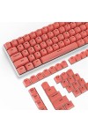 Keycaps ABS,104 Touches Double Shot Keycap Set,Profil OEM,Disposition ANSI US pour Clavier Mécanique,Compatible avec Les Comm
