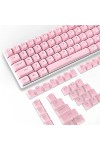 Keycaps ABS,104 Touches Double Shot Keycap Set,Profil OEM,Disposition ANSI US pour Clavier Mécanique,Compatible avec Les Comm