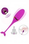 Mini Vibromasseurs Feminin Petit Oeuf Vibrant Connecté, Sextoyse Femme Séx Oeuf Vibrant Sans Fil Telecommande a Distance X10
