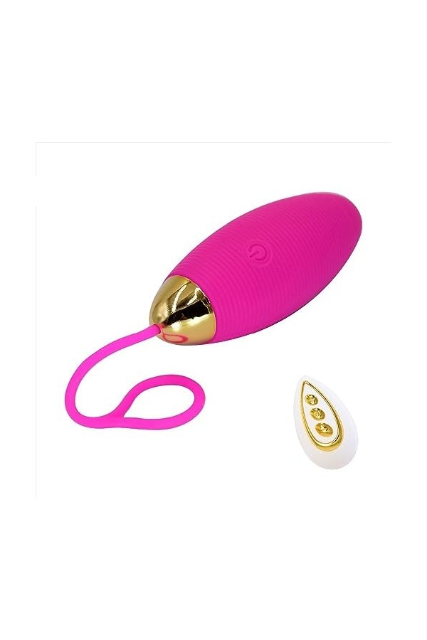Pộîñt Ġ Oeuf Femme ?ℯ?ℯ? ø?ử? Vḯ??? V?Br??T Mini Fℯm?E Portable Stimulateur V?Br??T Vîbromasseur Avec Télécommande Culotte Cu
