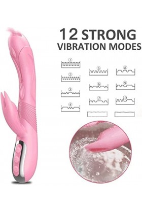 Rầbb?t V?ḃr?ṁáss?ur f?mme D?scret Silencieux, S?? T?yspóur pour Có?ple Lá?in V?bṙ??ṁ??é?rs Fé?inin Puissant, S?ẋt??se C?ūple 