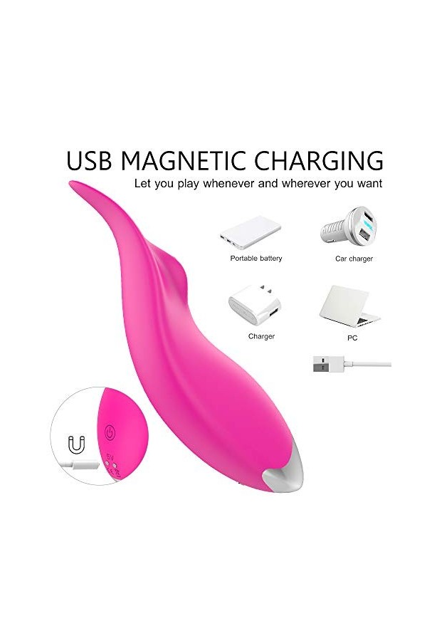 Rábbît Vîbrö-ṃásseúr Gôde Víbrạnț Femmes Lạpin Masseur 3 en 1 Masseur Portable Masseur Electrique de Main 10 Modes Rabbiṭ V