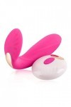 Oèuƒ vibr?nt Femme Sans Fil Telephone Oeuf de Massage en Silicone Masseur Portable 10 modes Fréquences de Vibrations Recharge