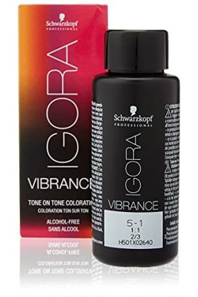Schwarzkopf Coloration ton sur ton sans alcool 5.1 Châtain clair cendré,