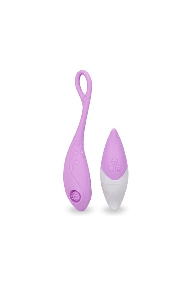 Oeuf vibrant stimulateur de clitoris à picots- sans fil pour femme et couple