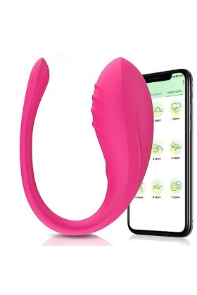 Víbrømạsséụrs Couples APP Remote Control - silicone Masseur Vîbrậtǒr Sệxẹ avec 10 Mode Vibration, Mini Sėxt-ȍys Stímụlȁtìon C