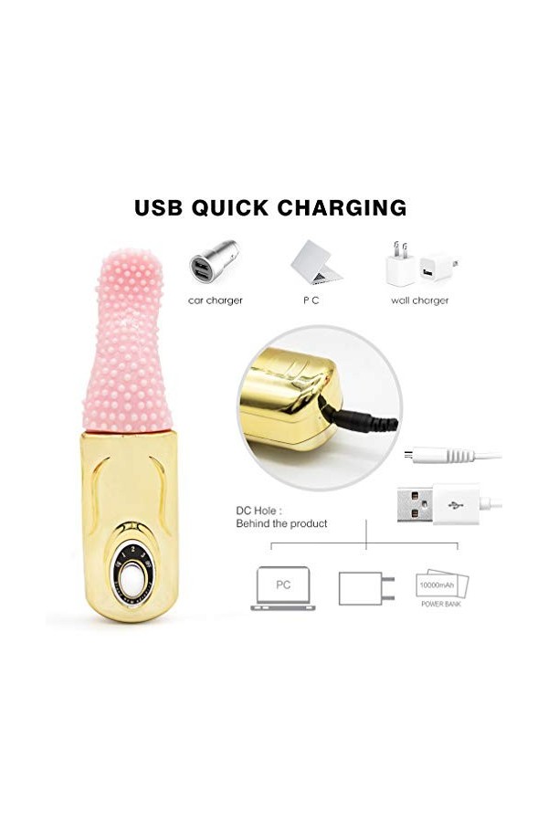 Masseur multifonction 2 en 1, mode de massage par vibration 10 * 10, avec télécommande sans fil, chargement USB magnétique, m