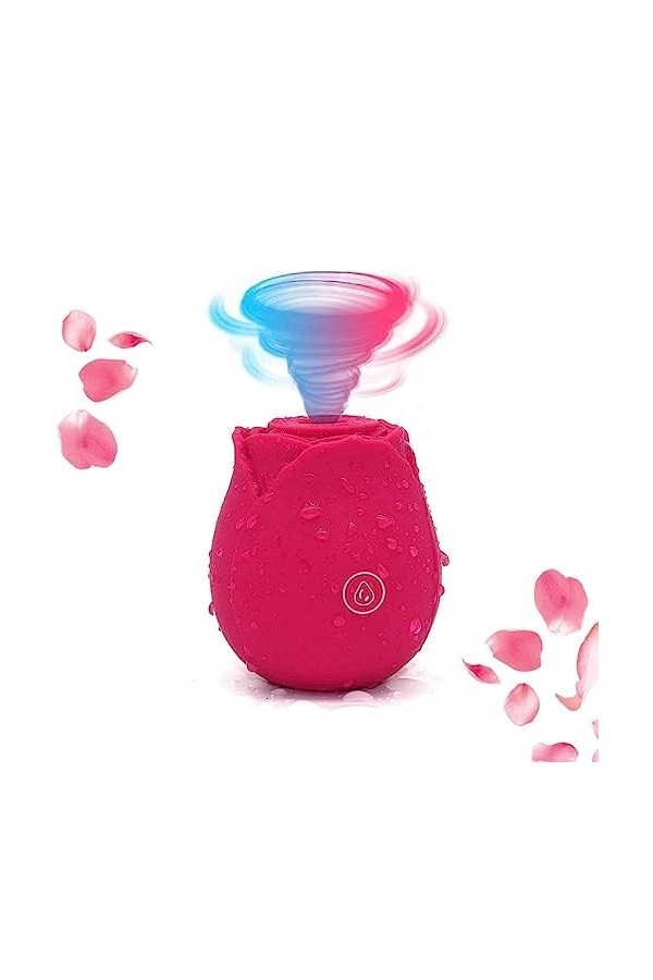 ROSY The Rose Clîtórîdiẹñ Stîmülátêúrde ?????m?ss?u? f?m?n?n cl?t???d??n vá ët vịënt š?x t?ýs f?mm? Réchàrgé USB 10 Modes Wà
