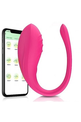 Víbrømạsséụrs Couples APP Remote Control - silicone Masseur Vîbrậtǒr Sệxẹ avec 10 Mode Vibration, Mini Sėxt-ȍys Stímụlȁtìon C