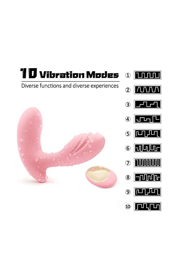 HytTer Clïtorïäls Stimulation Jouets For Les Fémmés Invisible Wearable Bretelles Stimulateur Chaussez Panty Vïbrädors Excité