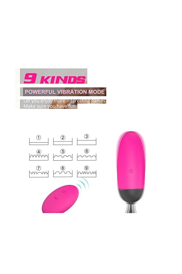 ?ℯ?ℯ? couple Śℯ? Ť?Ý Fémînîn Sèxtôysé œuf ?ibrant Femme ?li?oridien Díscret avec Télécommande, òéuf Vîbròmàśśeūrs Femínín