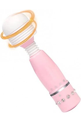 Vibromasseur Plaîsir Femme,2 en 1 Silicone Masseur,Masseur avec 10 modes vibration et 5 mod