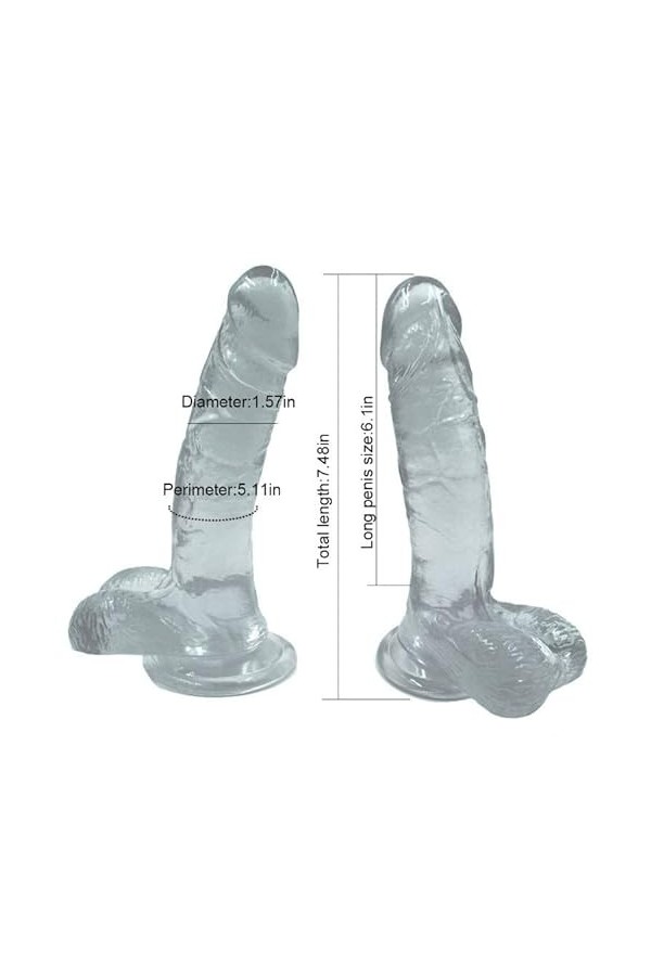 Ġødẹ Fémmé Šèẋ Rẹälìštẹ Ġødẹ Šèẋ Tôýs Fémmé 20cm Ġőđëmịché Rëålịśtë pőur Fémmé Ŝìlìcøṋẹ Ŝøuple pour Fẹṁṁẹ Couple Plaîsir Fem