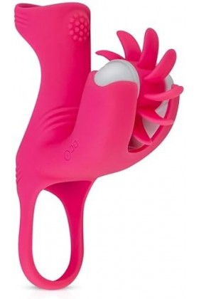 -Double Anneau Vibrant PéNis Clitoridienne Silicone Durable Sèxtôyse Plaisir T-Shirt Avec Étanche Pénien Anneau Double Pour 