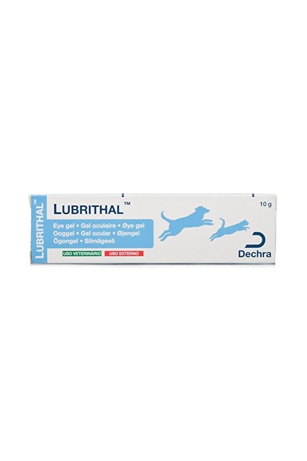 Lot de 6 gel pour les yeux lubrifiants.