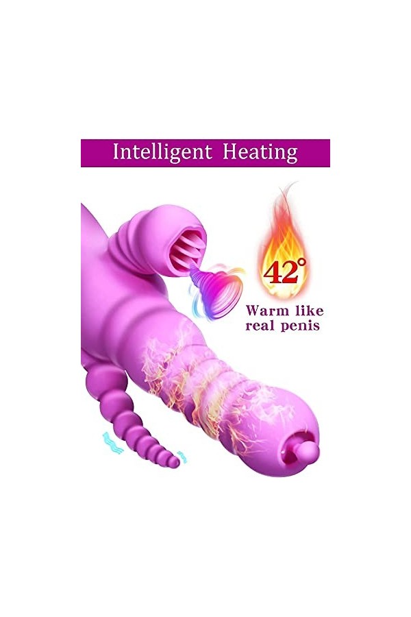 MADELL Double Penetrateur Víbrômássëurs Fen Gōde Vībrō-Máșséur Rãbbit Va Et Víēnt Vîbrant Pōint Ĝ Cøuple Silencieux Séxťôysë