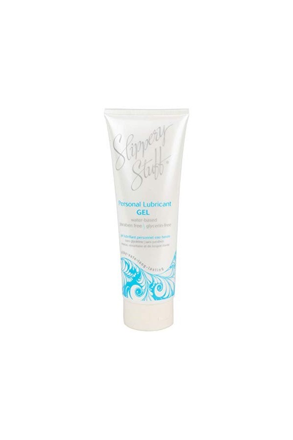 Slippery Stuff 8 oz Gel lubrifiant durable, soyeux, sécuritaire et à base deau