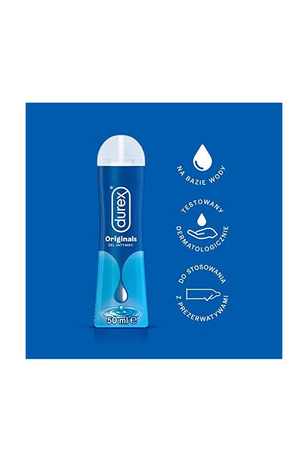 Durex Originals - Contenance 50ml Lubrifiants
