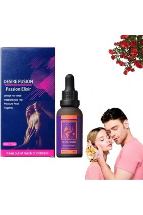 Gouttes secrètes améliorées, élixir passion Desirefusion, gouttes heureuses secrètes, gouttes orales Pleasurepeak gouttes sec