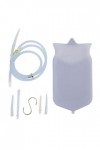 Kit De Lavement 2L En Silicone Pour Nettoyage du Côlon, Sac De Lavement Pour Femmes Et Hommes, Remplacement De Tuyau De Tube 