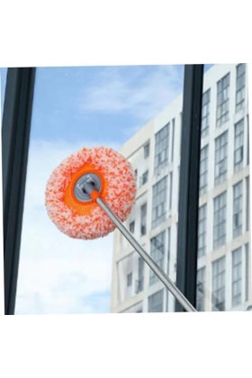 NIDONE 4 pièces/Ensemble vadrouille Ronde avec 3 têtes de vadrouille télescopique 75 Pouces vadrouille Murale absorbante Lava