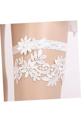 Abaodam 2 Pièces Tenue Ensembles pour Femmes Jarretière De Mariage Macramé Décor Vintage Décor De Mariage Décor Mariées Jarre