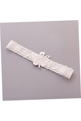 Abaodam 1 Paire De Strass Ensemble Jarretières De Mariage Cristal Ensemble De Mariage Strass Jarretière Porte-Jarretelles De 