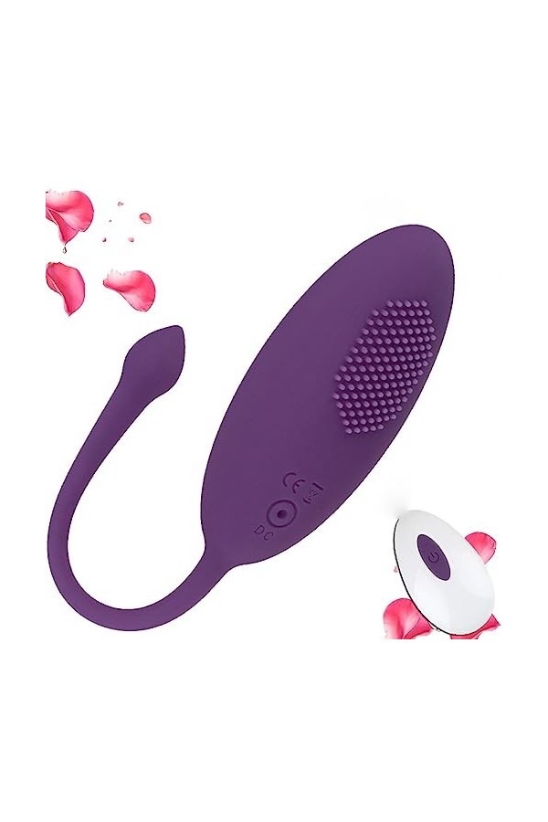 12 Modes Sex Toyspour pour Couple Oeuf Vibrant Connecté Telephone longue Distance, Sexes Plaisir Femme Mini Vibromasseurs Fem