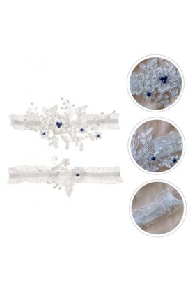 GALPADA 3 Paires De Jarretelles en Dentelle Florale Jambe en Dentelle Jambe Unique Ceintures De Grande Taille pour Femmes Jar