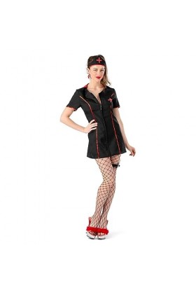 Costumes dinfirmière & Masseuse | Kinky Infirmière Meike | Femme | Taille 36-38 | Costume de Carnaval | Costumes