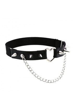 Ranuw Punk PU Cuir Cuisse Chaîne Jambe Corps Chaîne Harnais Gothique Jambe Jarretière Mode Plage Club Fête Corps Fournitures 