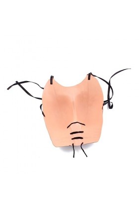 Totority Sein Simulé 2 Pcs Cosplay du Sein Parodie du Sein Simulation Féminins Simulation Simulation du Sein Costume De Bal F