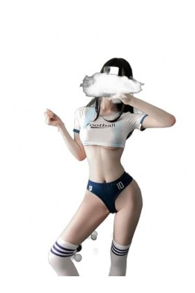 Générique Déguisement costume FootX femme adulte sexy sport